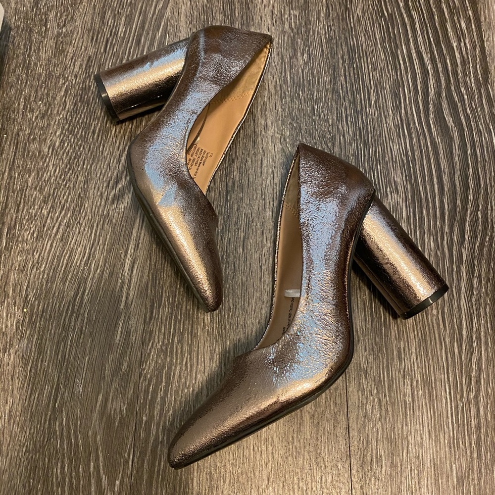 A New Day (Target) Shimmer Foiled Heels